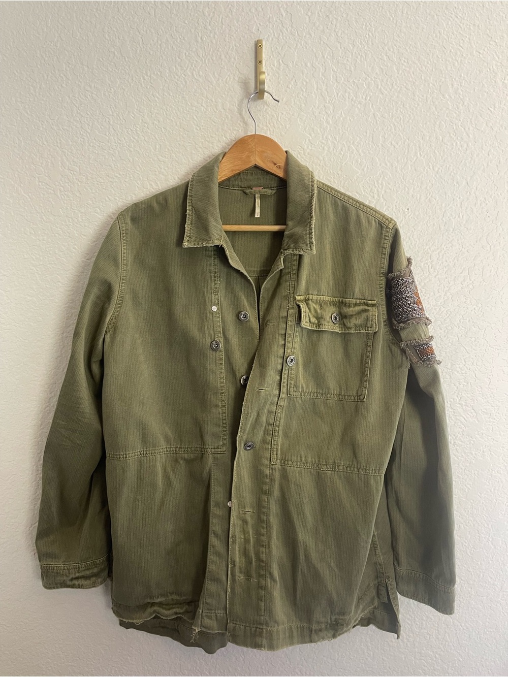 Custom Bob Marley Utility Jacket for Tracey - Picture 2 of 2